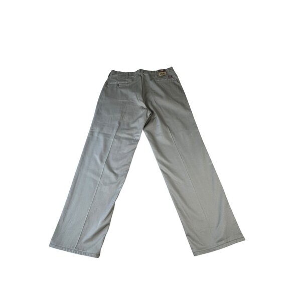 NEW Red Kap Work Pants Beige Men's 36x32 Plain Front Chino PC44KH2 Cotton - Picture 5 of 8